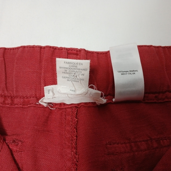 C&C California Linen/ Lyocell Straight Leg Pants. Size M - Picture 7 of 7